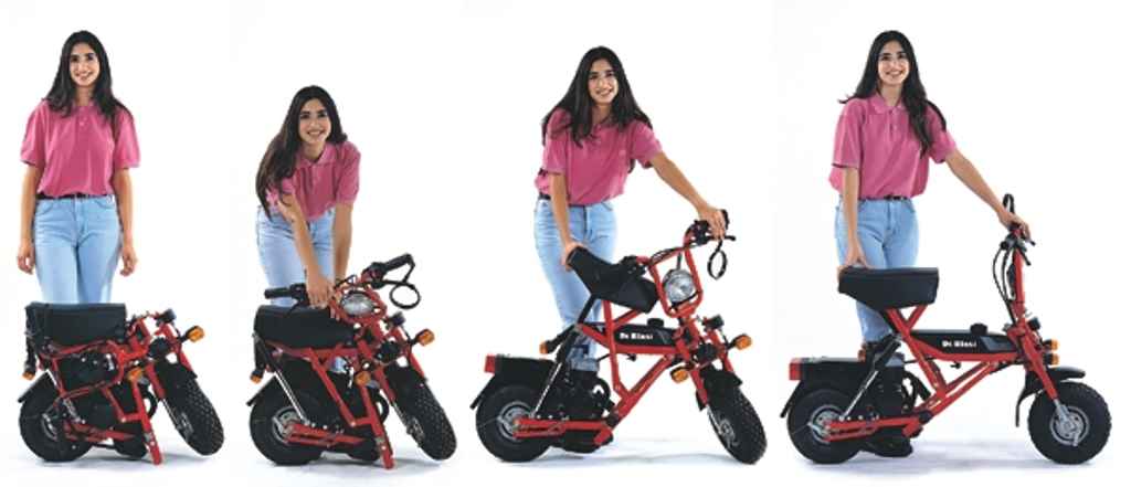 Folding Moped DI BLASI Mod. R7