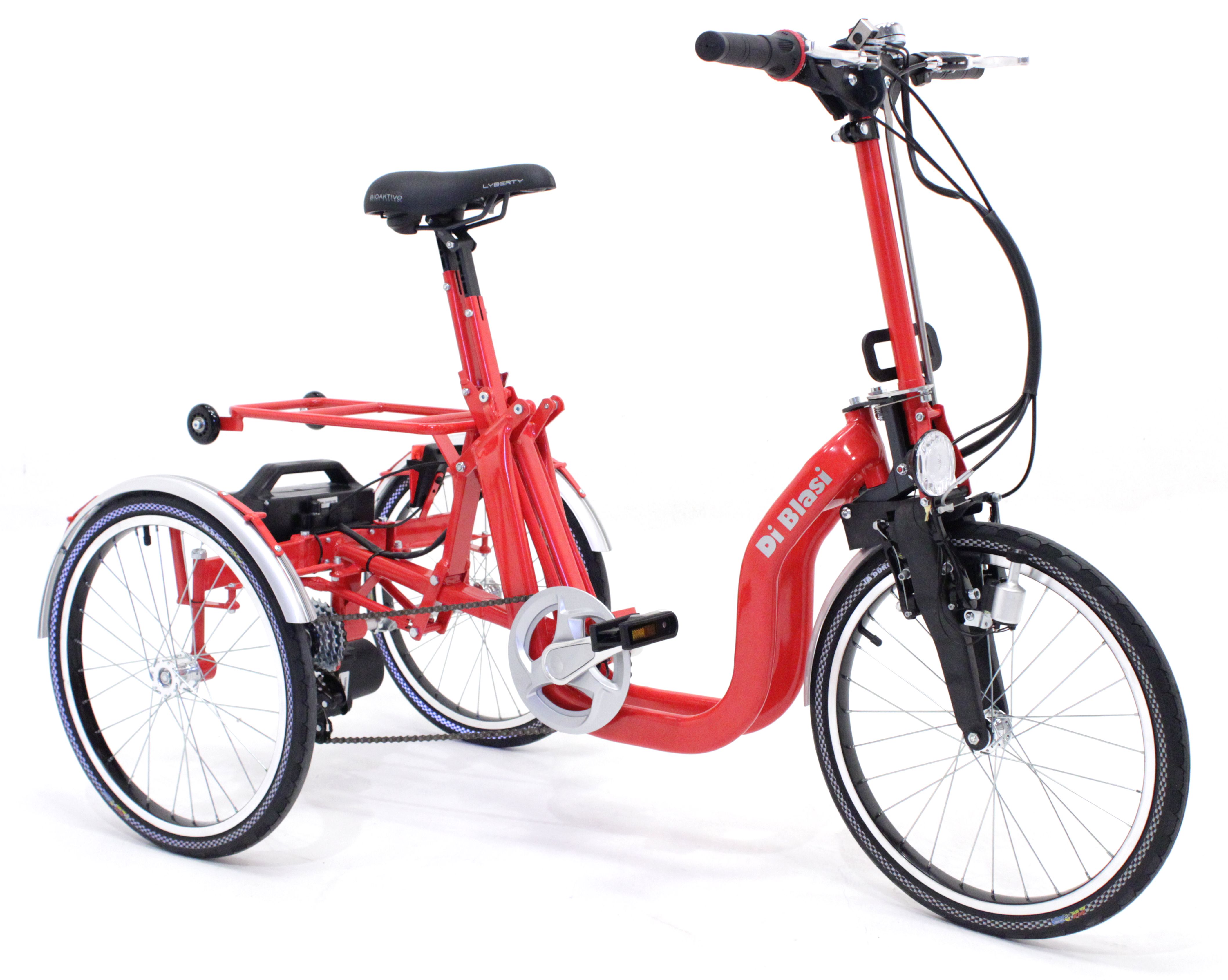 Triciclo elettrico pieghevole Mod. R34
